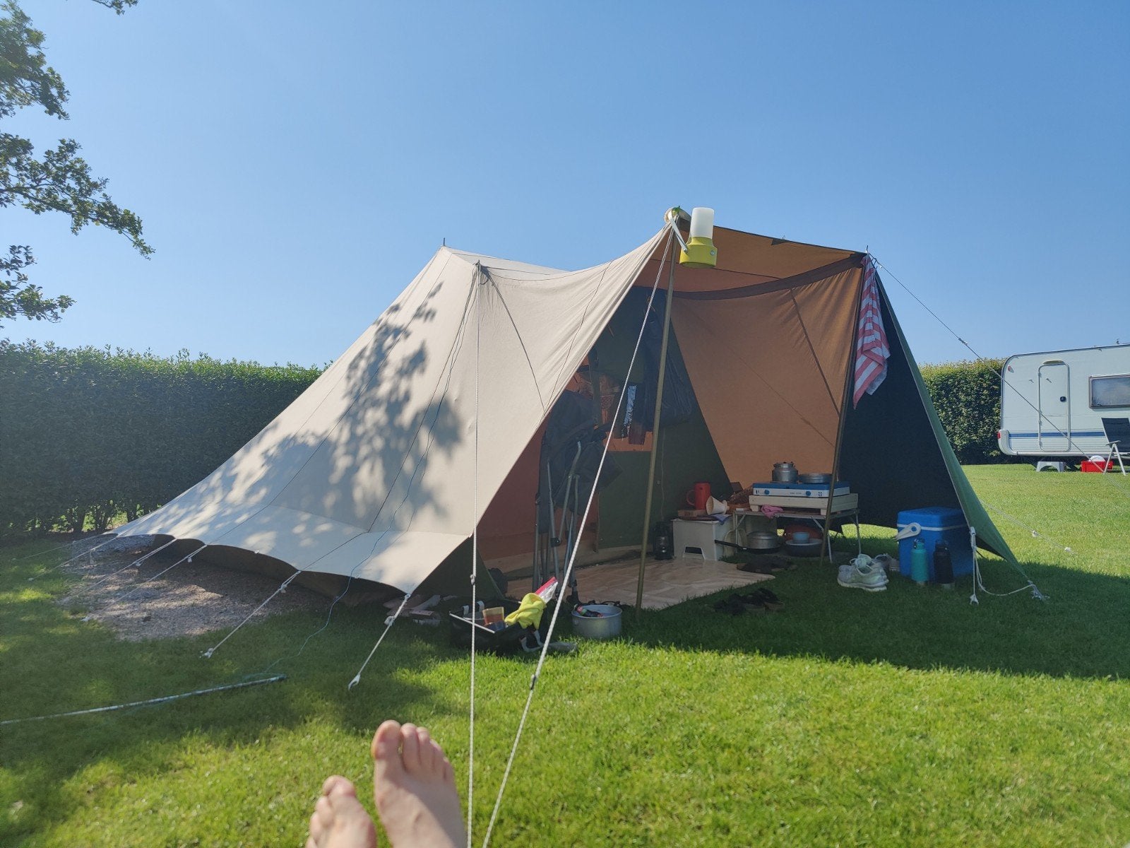 Randstad Tent Model Otter (4 personen), Caravans en Kamperen, Tenten, Ophalen