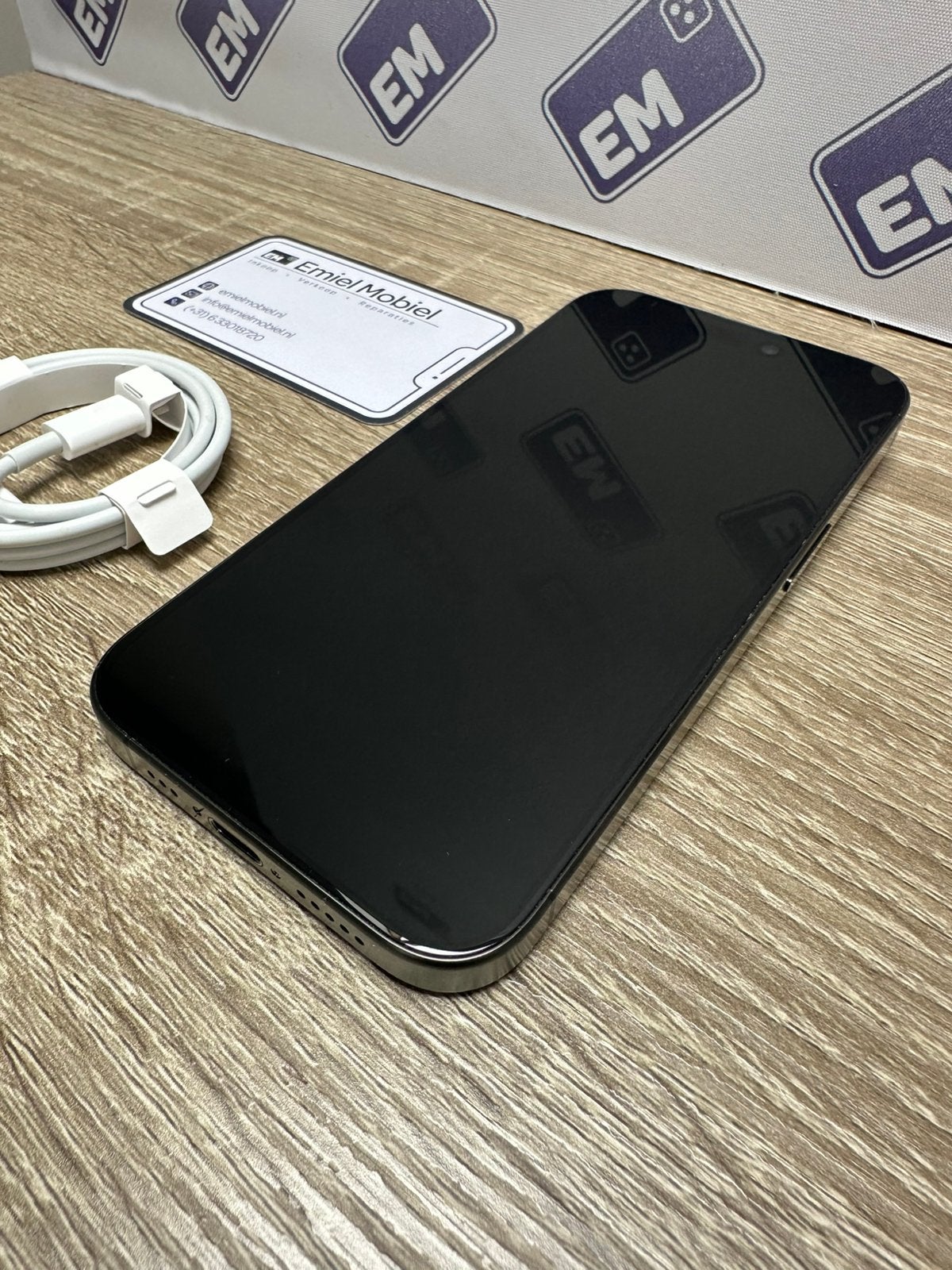 iPhone 15 Pro - 256GB / batterij 100% / garantie, Telecommunicatie, Mobiele telefoons | Apple iPhone, 256 GB, Zwart, Ophalen of Verzenden