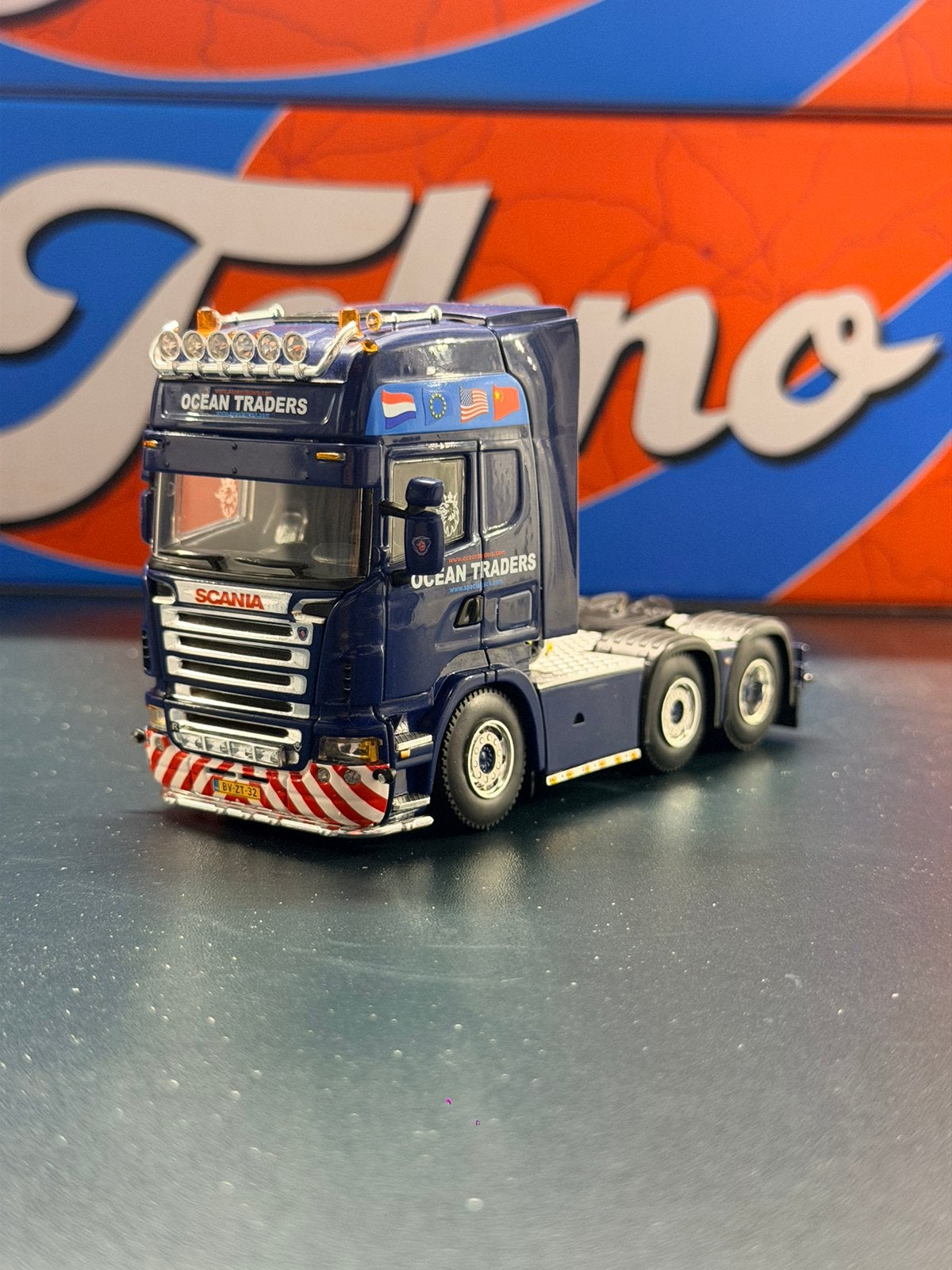 WSI Scania R Topline Ocean Traders, Ophalen of Verzenden, Nieuw, Auto, Wsi