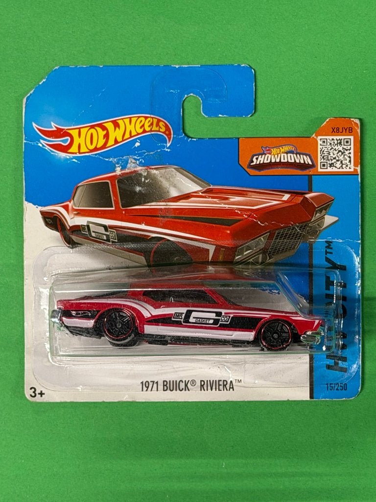 Hot Wheels 1971 Buick Riviera nieuw in verpakking, Ophalen of Verzenden, Nieuw, Auto's