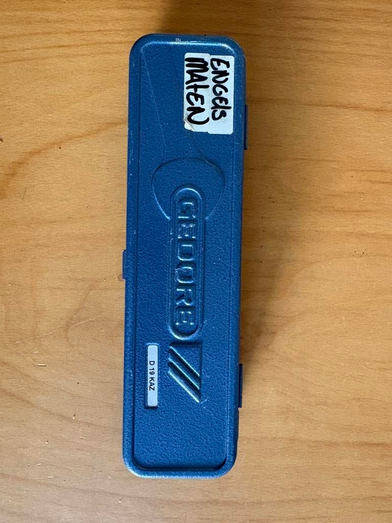 GEDORE Dopsleutelset Engels 7/16 tot 1” zgan made in Germany, Ophalen, Zo goed als nieuw