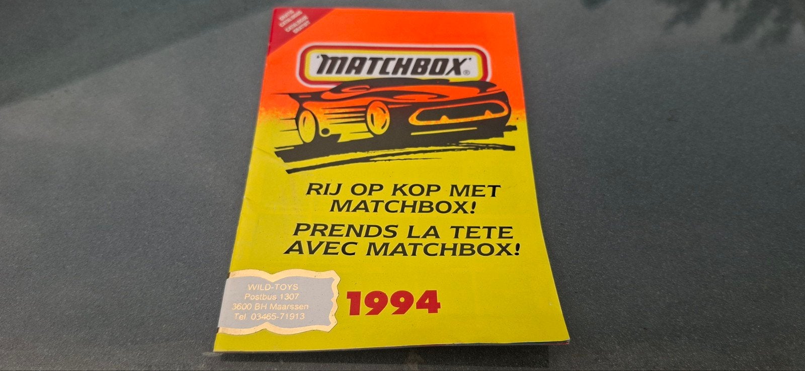 Matchbox Catalogus 1994 - Harley-Davidson en sets BIEDEN, Ophalen of Verzenden, Zo goed als nieuw, Matchbox, Catalogus