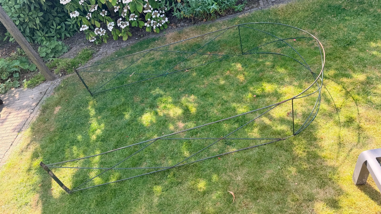 Gratis metalen pergola - Gebruikt, prima staat, Ophalen of Verzenden, Gebruikt