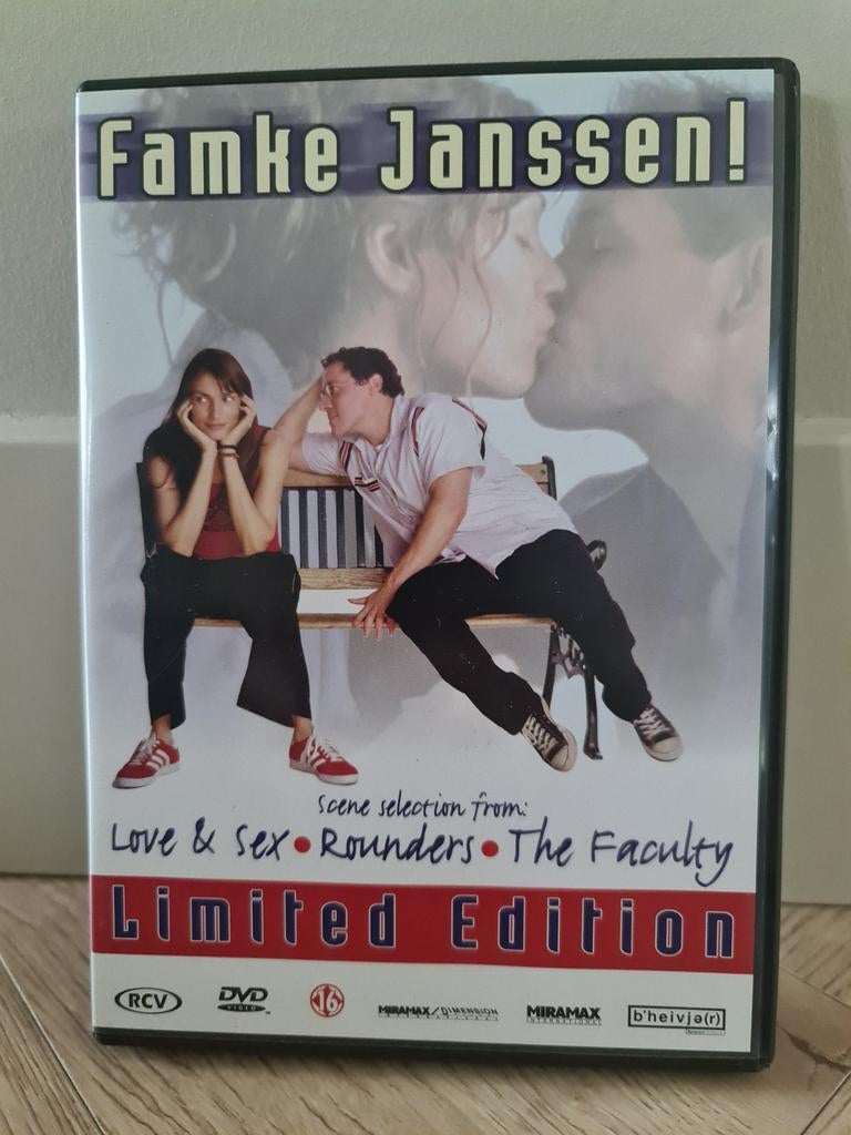 Famke Janssen! Love & Sex, Rounders, The Faculty DVD, Vanaf 16 jaar, Ophalen of Verzenden, Nieuw in verpakking