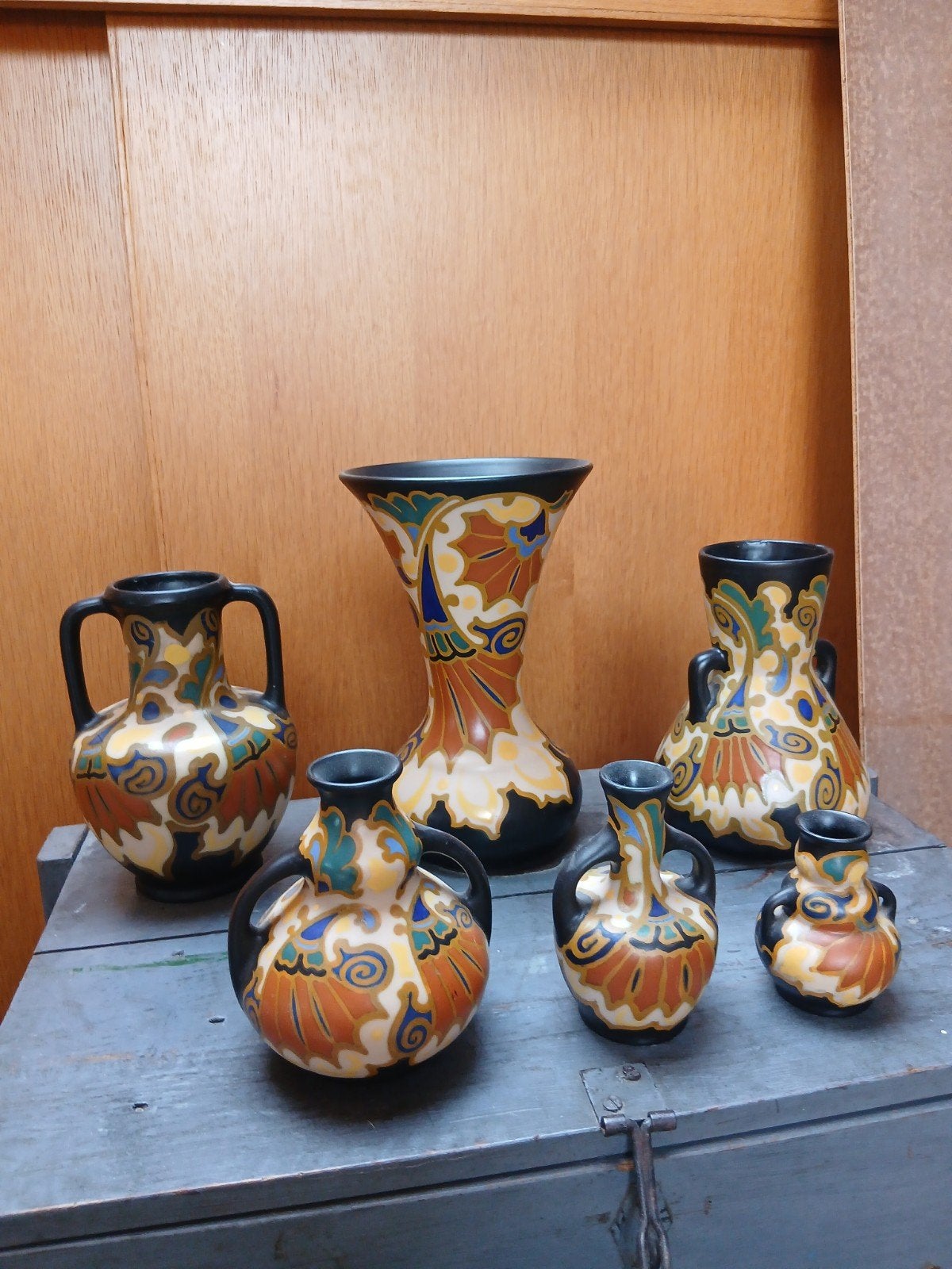 grote verzameling gouda plateel 39 stuks vn regina, Antiek en Kunst, Ophalen