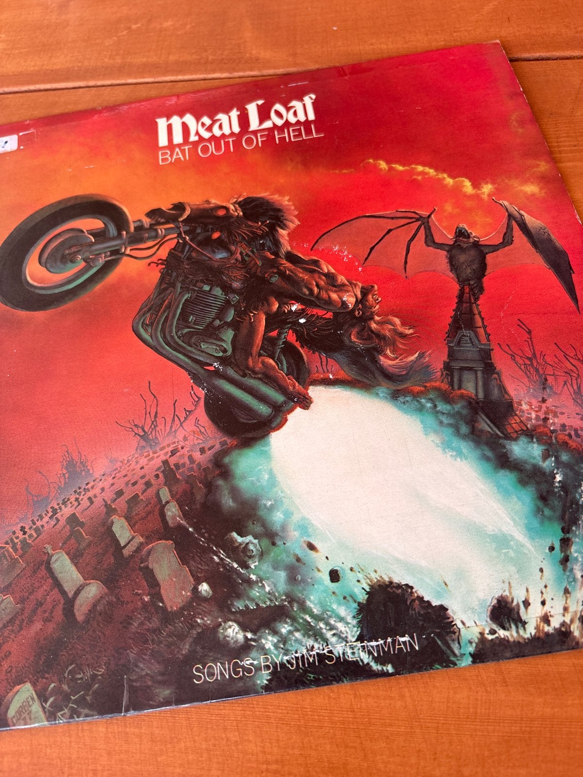 Meat Loaf - Bat Out of Hell LP (Classic Rock), Cd's en Dvd's, Vinyl | Rock, LP, Gebruikt, Verzenden, Originele persing