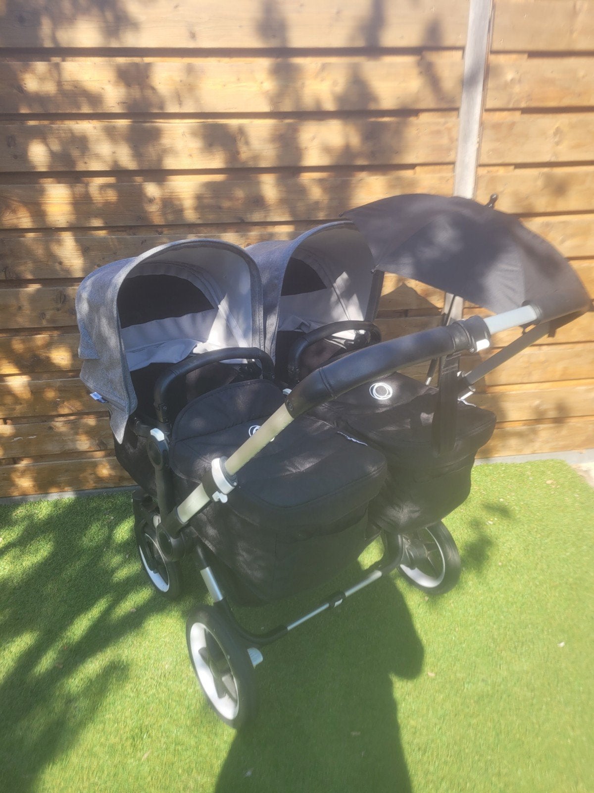 bugaboo donkey 3 twin, Ophalen, Gebruikt, Kinderwagen of Buggy