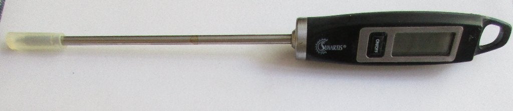 Universele huishoudthermometer, zwart - Mingle van Sunartis, Overige typen, Ophalen of Verzenden, Gebruikt