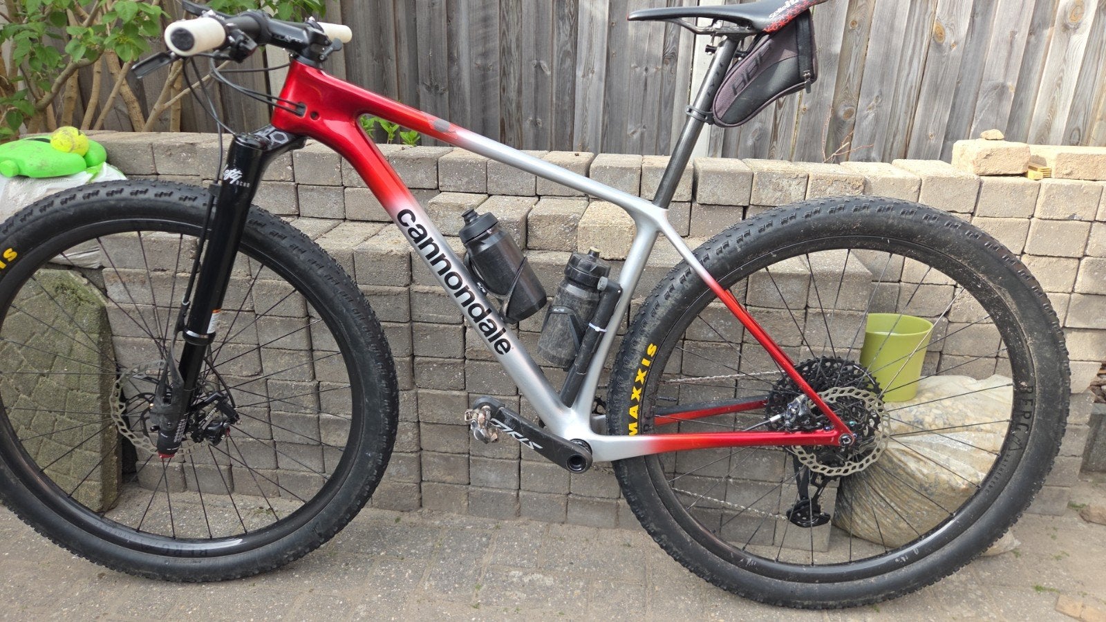 Cannondale F-Si maat M carbon 29er XC Lefty, Hardtail, 45 tot 49 cm, Zo goed als nieuw, Schijfrem