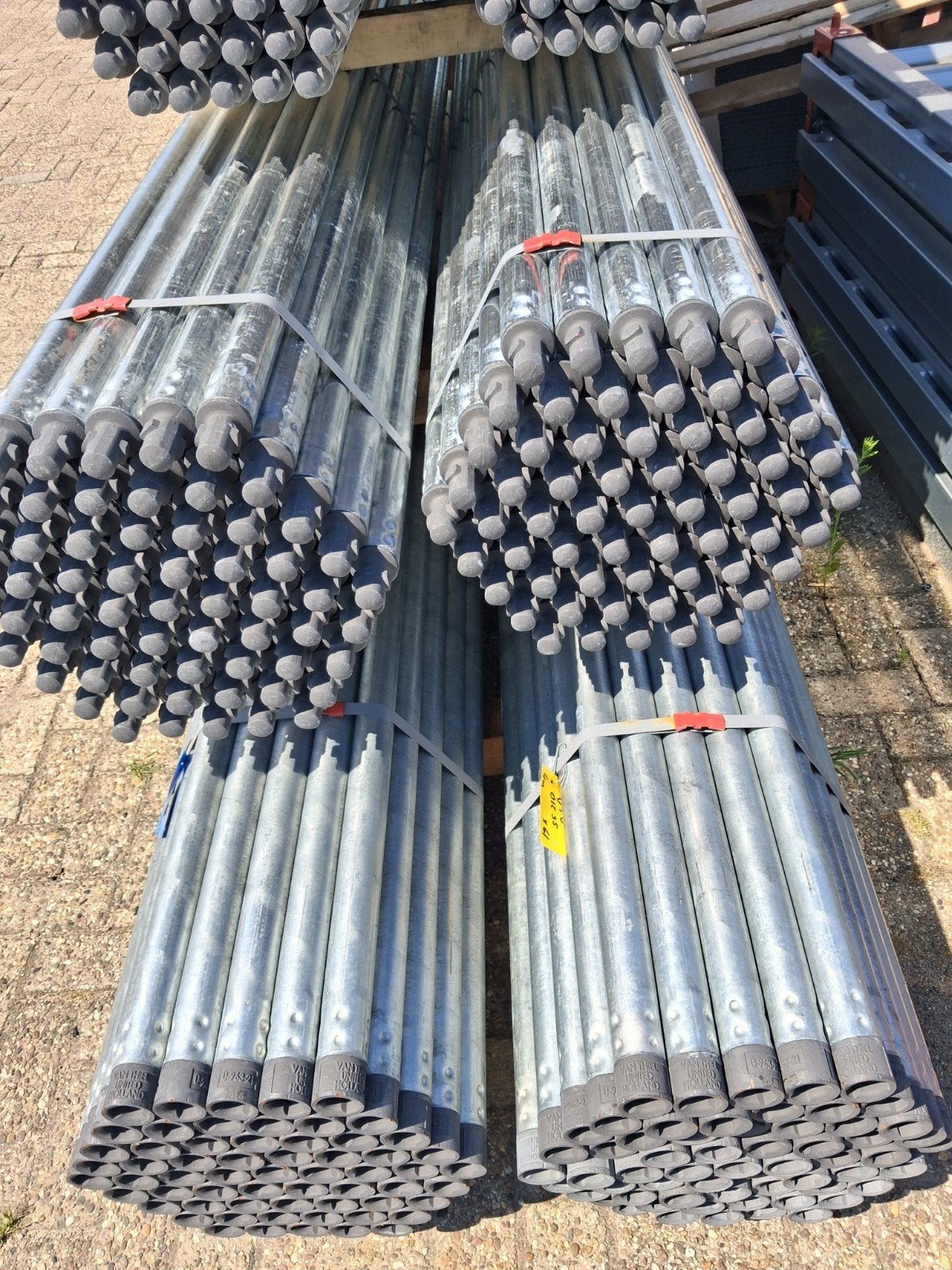 steigermateriaal, Ophalen, IJzer