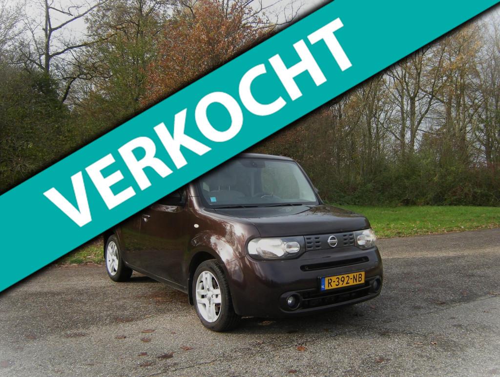 Nissan Cube 1.6 Zen . Airco . Cruiscontrol . Navigatie . Pan, Voorwielaandrijving, Euro 5, Gebruikt, 4 cilinders