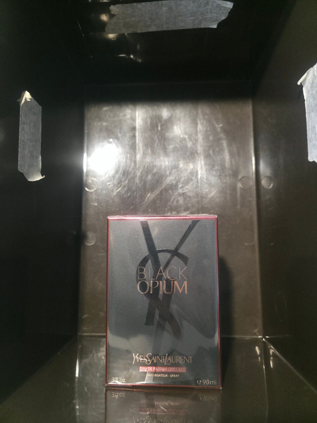 YSL Black Opium Eau de Parfum Over Red 90ml — Brand New & Se, Ophalen of Verzenden, Nieuw