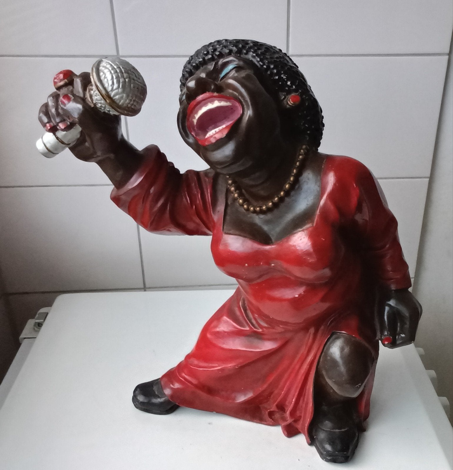 Afrikaans vrouw . 42cm., Ophalen