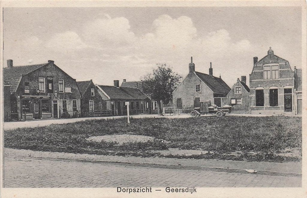 703-079-005 Dorpszicht Geersdijk, Verzenden, Voor 1920, Zeeland
