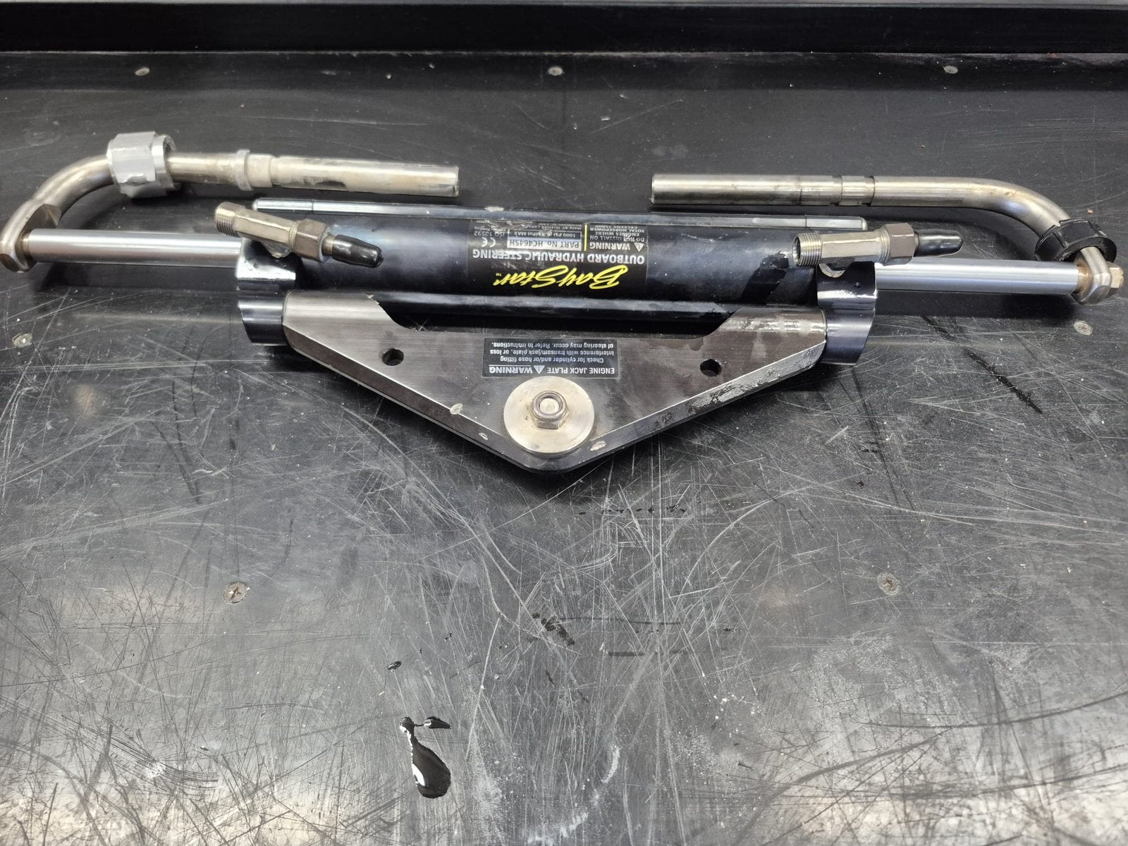 Hydraulische besturing Baystar met stuur !, Ophalen of Verzenden, Zo goed als nieuw, Motor en Techniek, Zeilboot of Motorboot