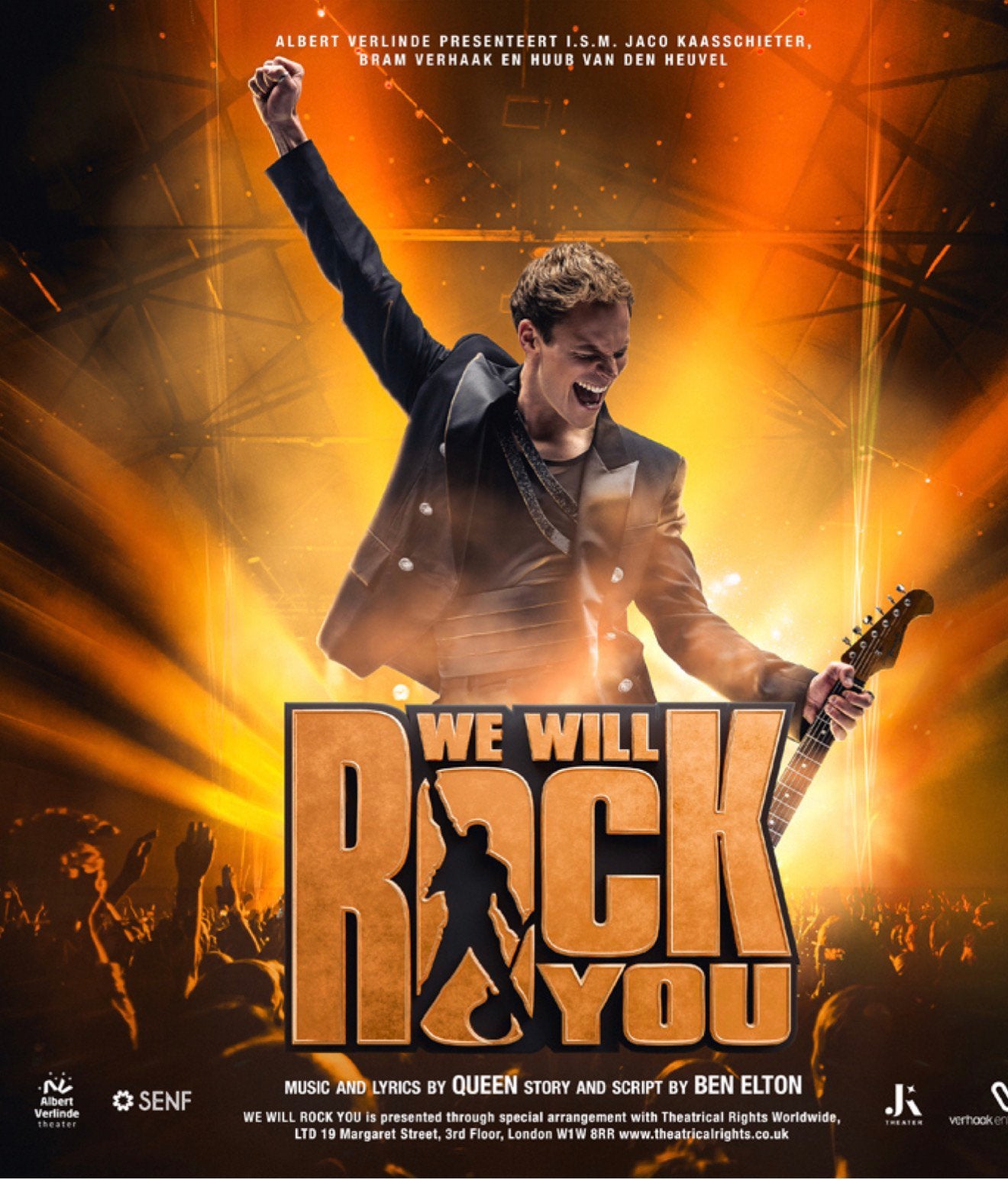 Musical tickets We Will Rock You, Twee personen, Juli
