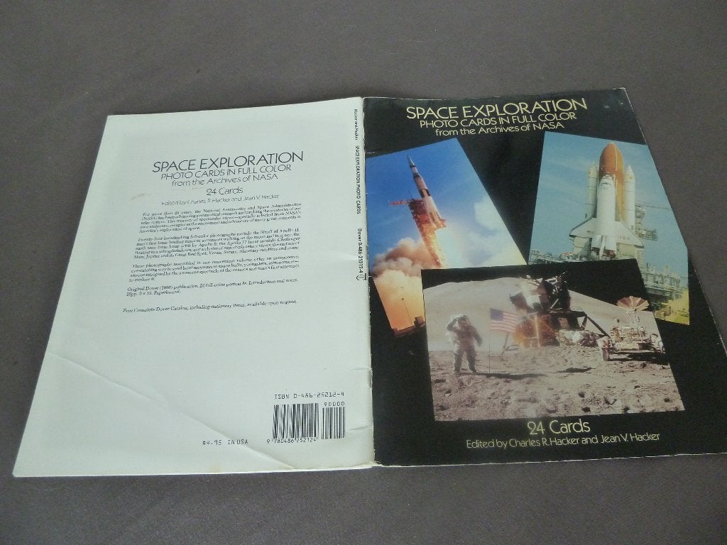 >>>24<<< SPACE EPLORATION KAARTEN: NASA, Ophalen of Verzenden, 1980 tot heden, Ongelopen, Overige thema's