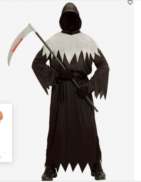 Ghool Reaper ( Geest ) Toga + masker mt 128, Ophalen of Verzenden, Nieuw, 122 t/m 128, Jongen