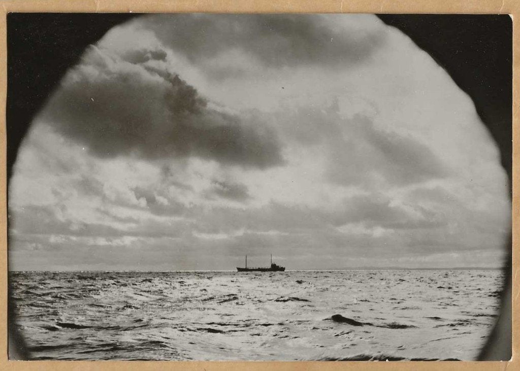 Ansichtkaart: Schip op zee, uitgave Hervormde Zeemansraad, Ophalen of Verzenden, 1920 tot 1940, Ongelopen, Noord-Holland