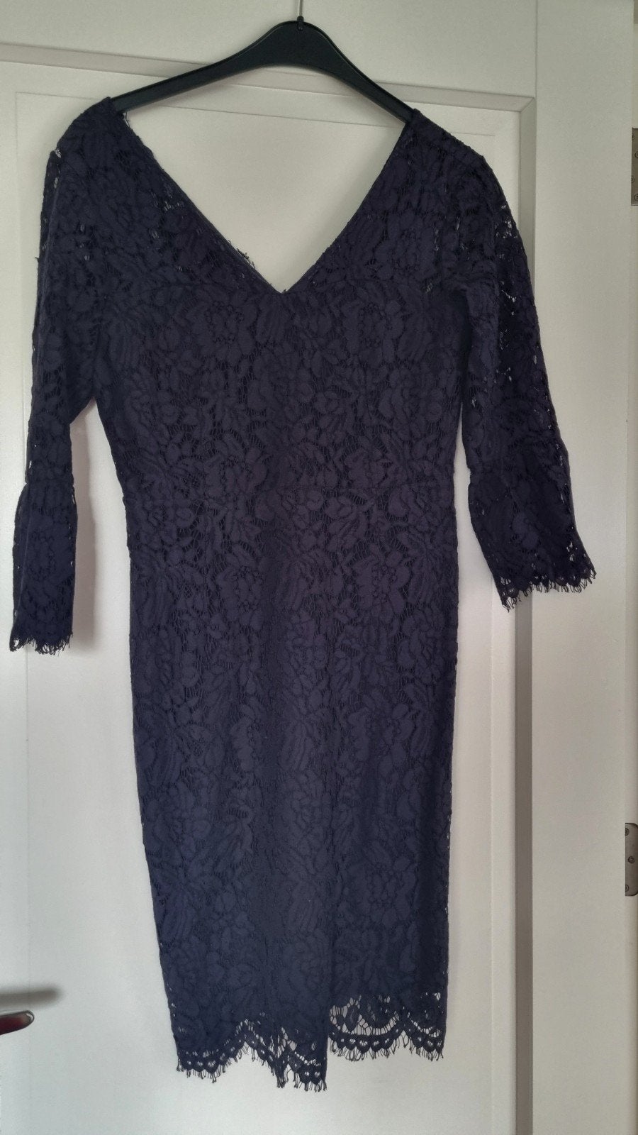 Steps Kanten Jurk Maat 38/40 (M) - Donkerblauw, Kleding | Dames, Maat 38/40 (M), Blauw, Ophalen of Verzenden, Zo goed als nieuw