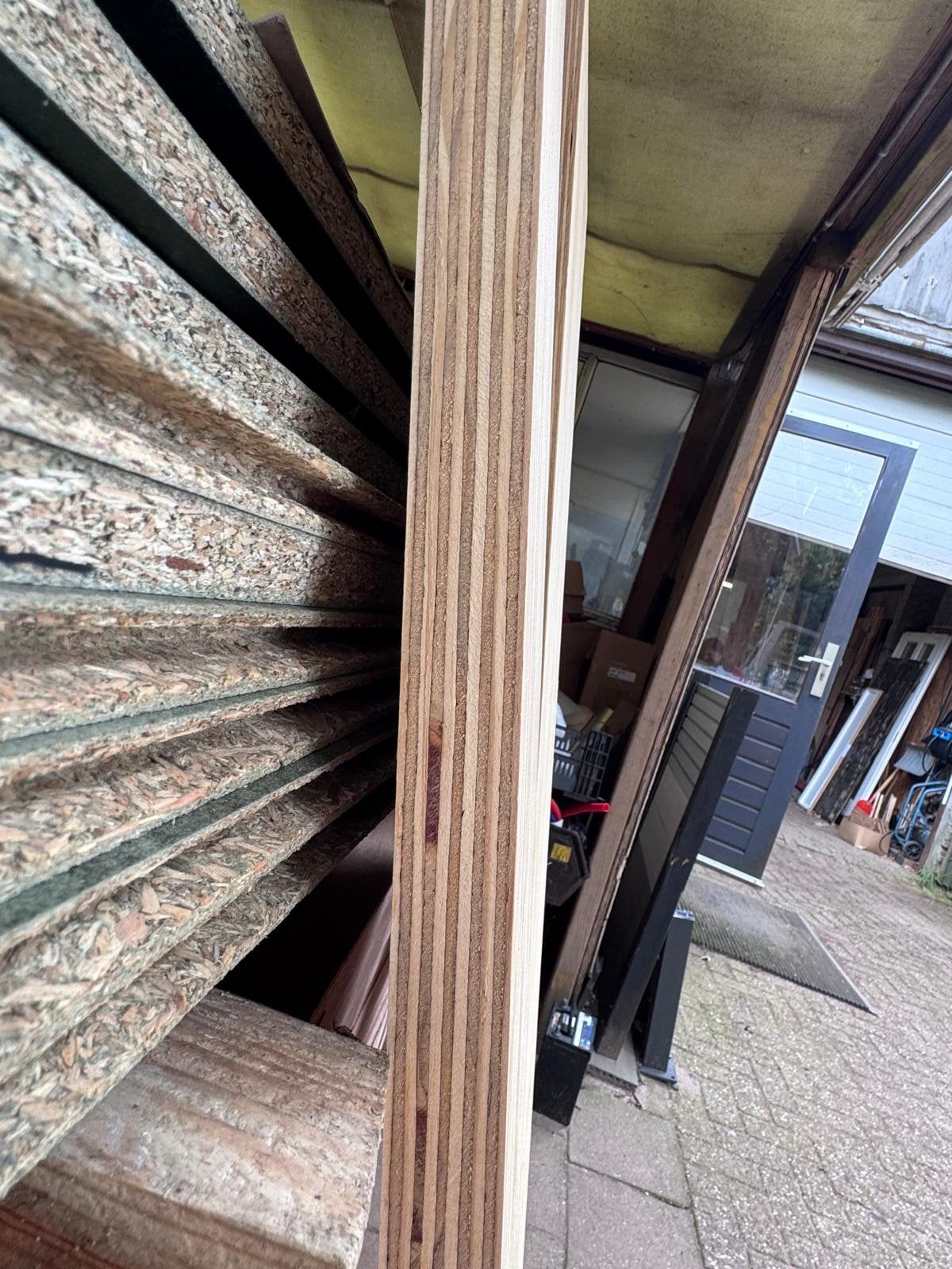 STUNTAANBIEDING multiplex platen 30mm 43x187,5cm, Doe-het-zelf en Verbouw, Ophalen, Multiplex, ., Nieuw