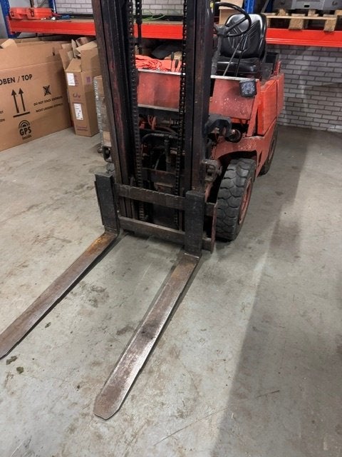 Heftruck Diesel opknapper met lage mast, Tuin en Terras, Ophalen, Gebruikt