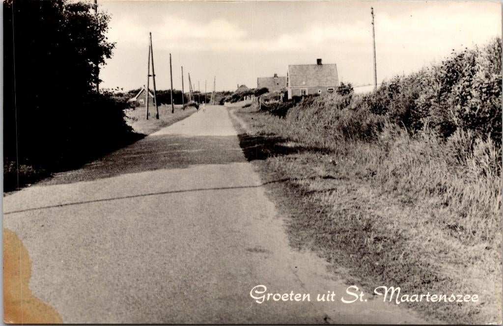 Groeten uit Sint Maartenszee (1970), Verzenden, 1960 tot 1980, Gelopen, Noord-Holland