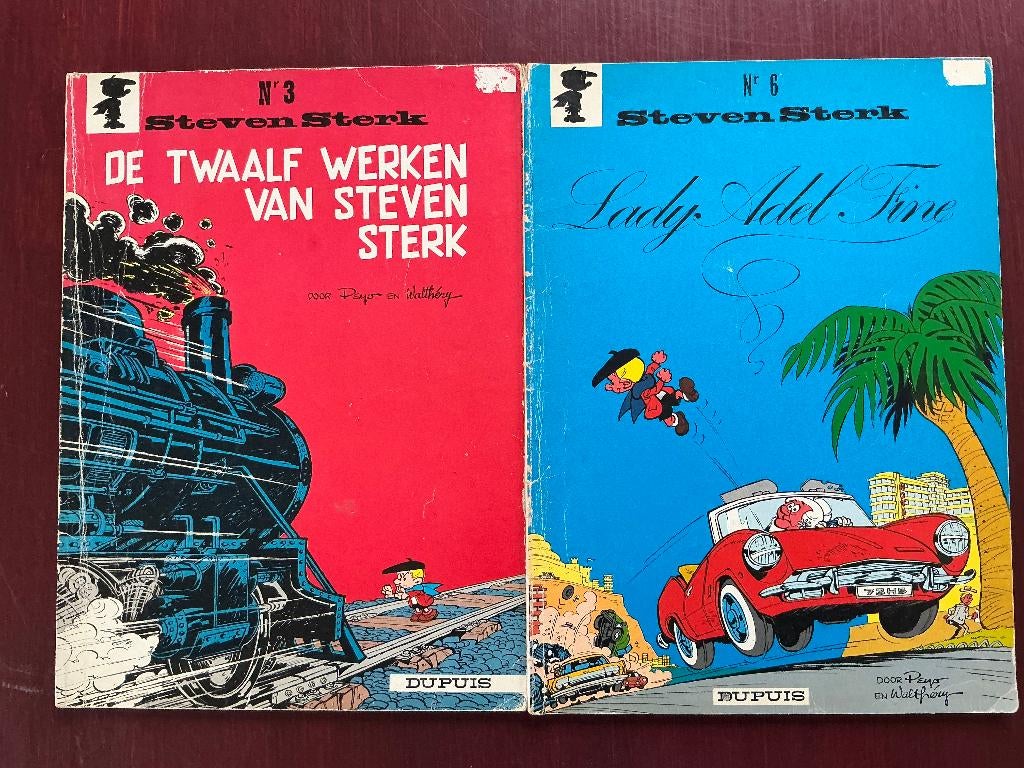 Steven Sterk, Meerdere stripboeken, Ophalen of Verzenden, Gelezen