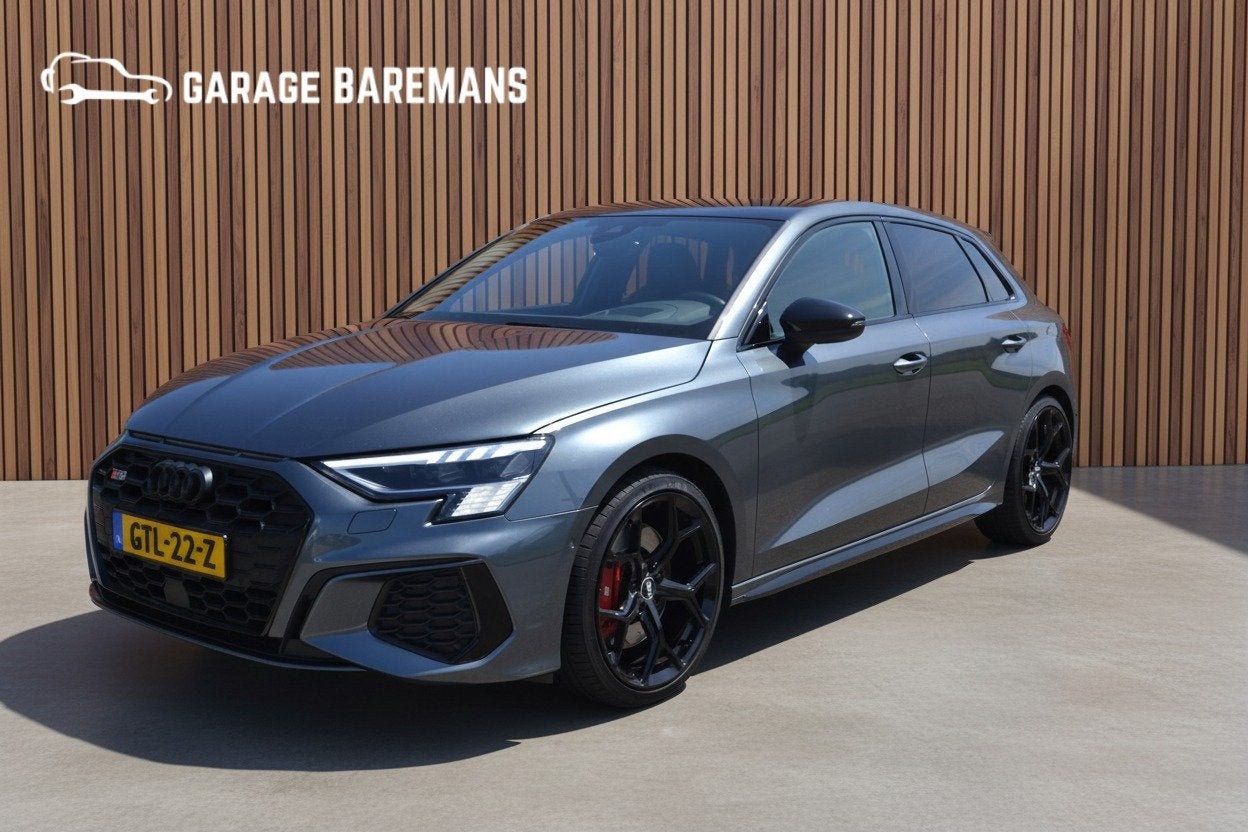 Audi S3 Sportback 2.0 TFSI S3 quattro (bj 2021, automaat), Auto's, Automaat, S3, Automatische klimaatregeling, Gebruikt