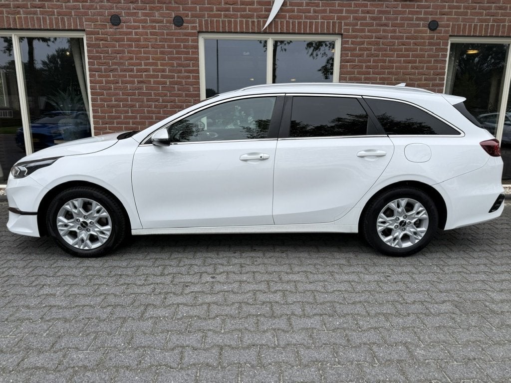 Kia Ceed Sportswagon 1.0 T-GDi DynPlusL. STOEL&STUUR VERW /, Stof, Gebruikt, Wit, Origineel Nederlands