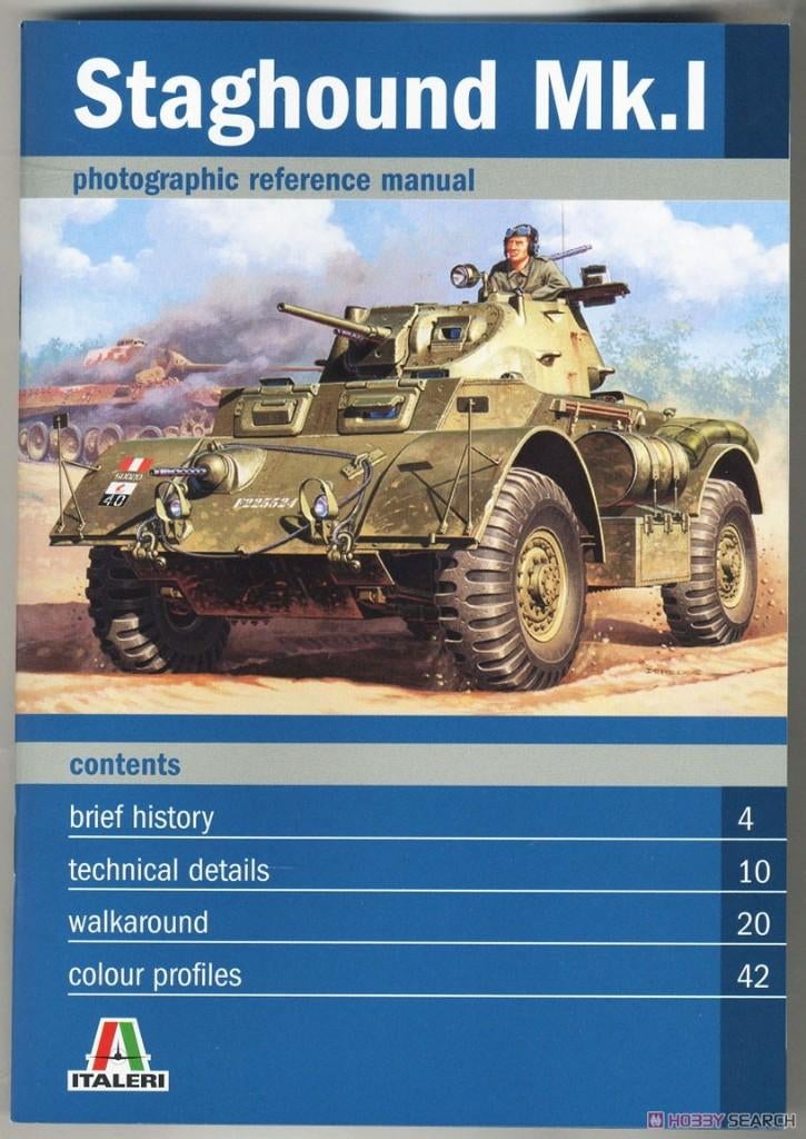 British Armored Car Staghound Mk.I, Ophalen of Verzenden, Tweede Wereldoorlog, Zo goed als nieuw, Overige onderwerpen
