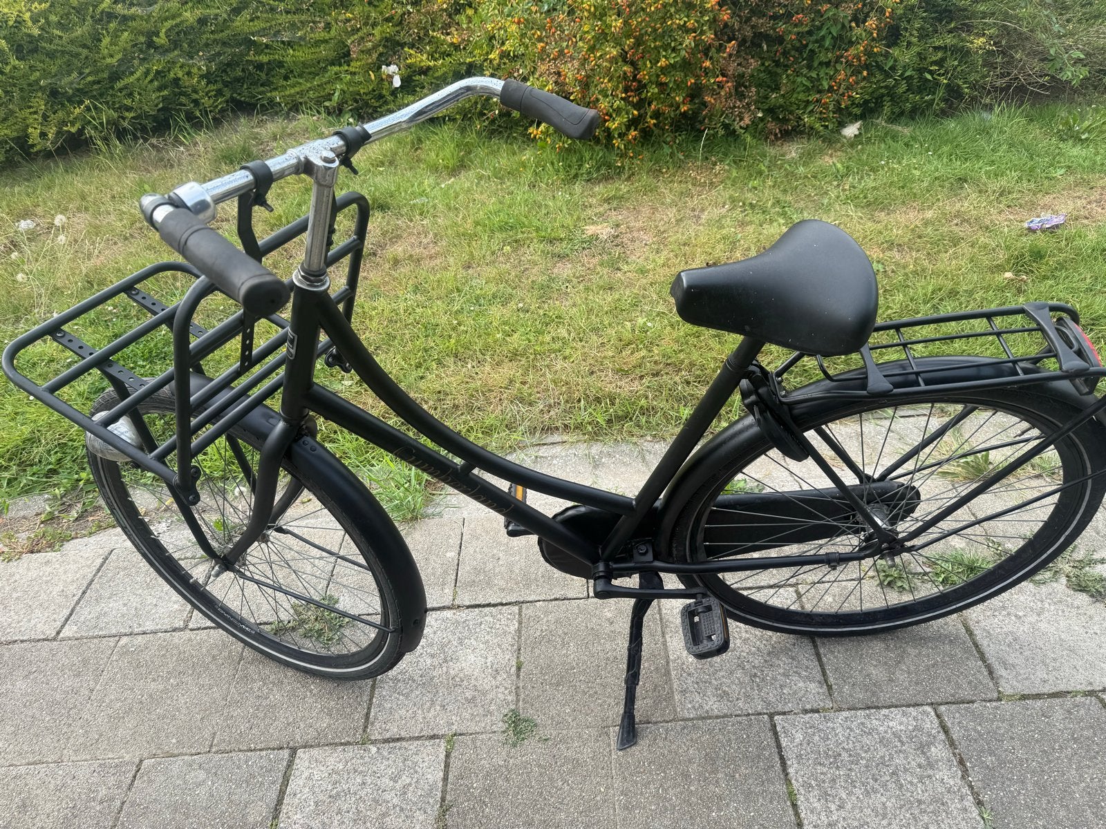 Stevige Cumberland omafiets/stadsfiets met voordrager, 0 zitjes, Ophalen, Overige merken, 53 tot 56 cm