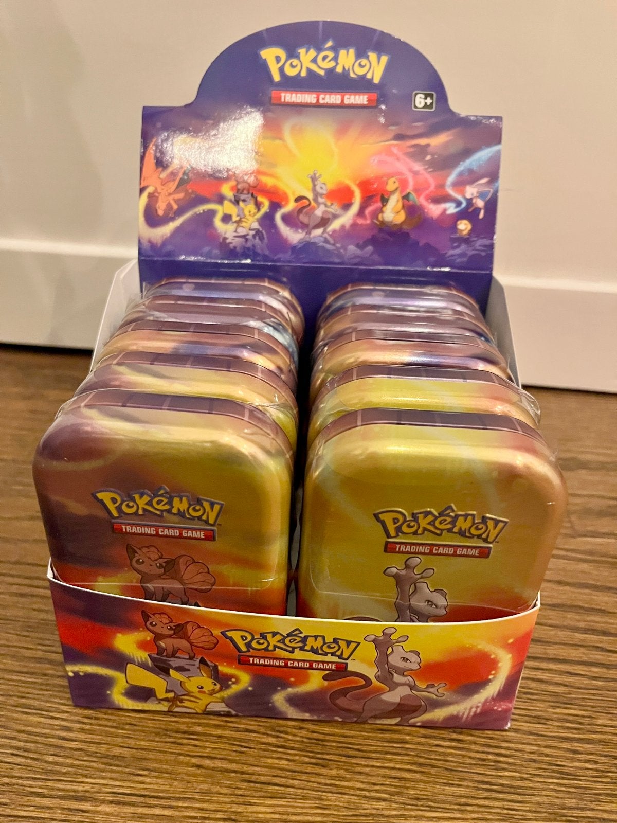 Sealed Kanto Powers Mini Tins Pokémon, Ophalen of Verzenden, Nieuw, Booster, Foil