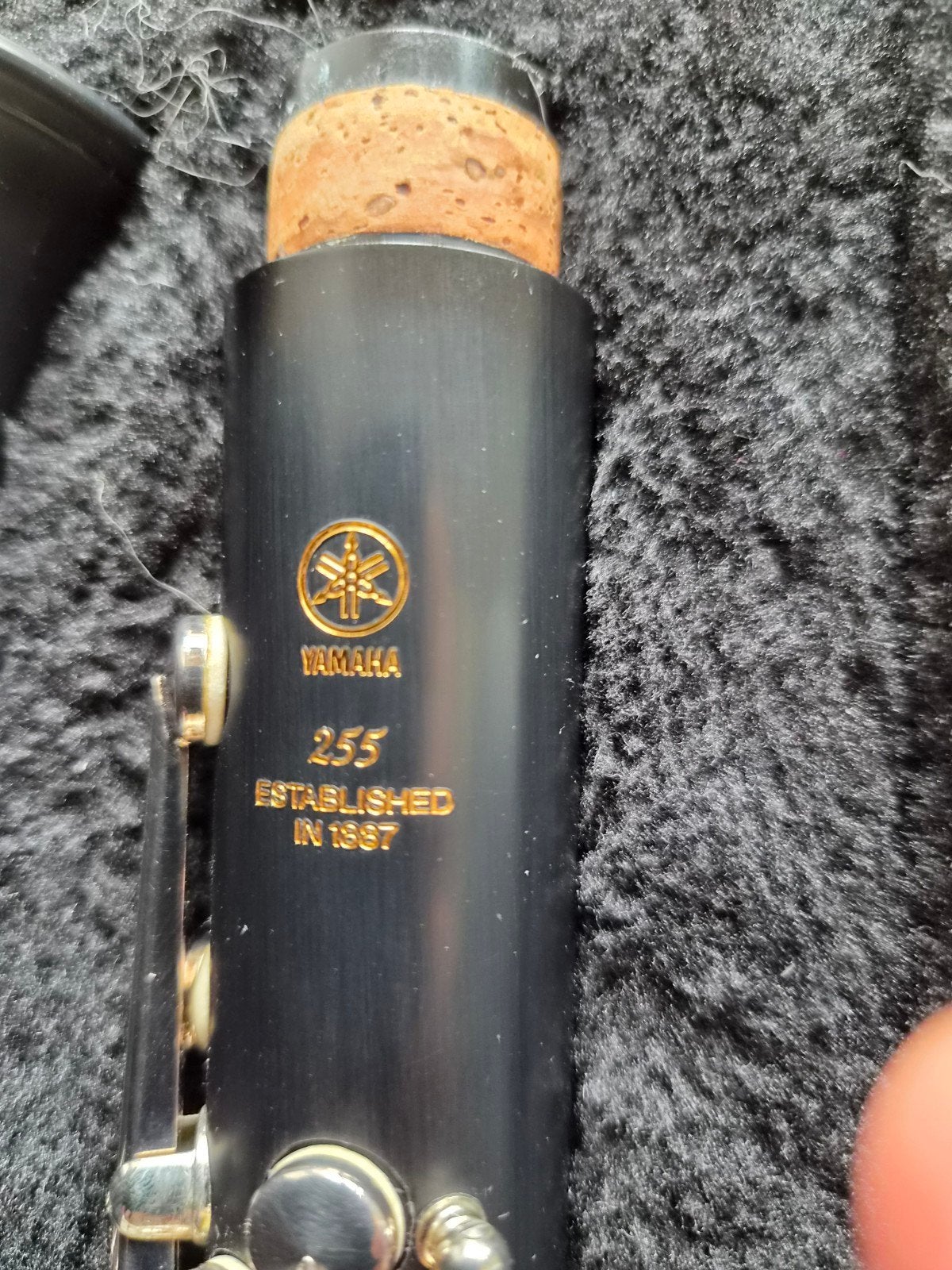 Yamaha YCL-255 Klarinet met koffer - Zo goed als nieuw, Kunststof, Zo goed als nieuw, Met koffer, Ophalen