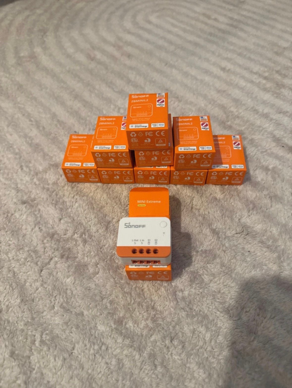 Sonoff ZBMINIL2 5stuks, Ophalen of Verzenden, Nieuw, E27 (groot)