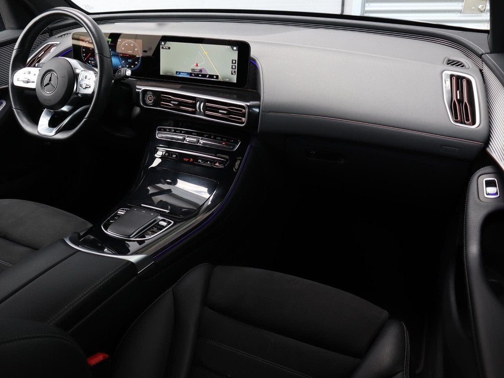 Mercedes-Benz EQC 400 4MATIC Business Solution AMG 80 kWh, Auto's, Mercedes-Benz, 80 kWh, Automatische klimaatregeling, Leder en Stof