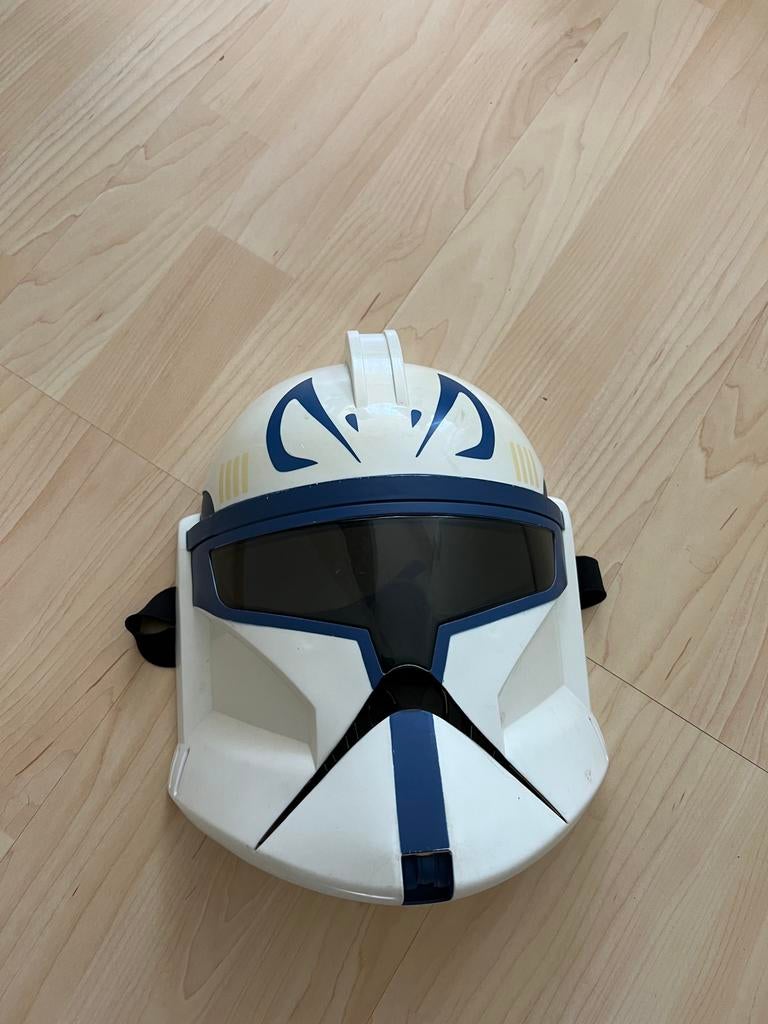 Star Wars Captain Rex Phase 1 Clone Trooper Mask, Ophalen of Verzenden, Gebruikt, Replica