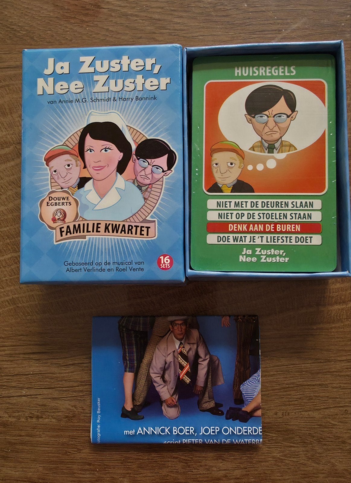 Ja Zuster, Nee Zuster Familiekwartet (Douwe Egberts) – Nieuw, Ophalen of Verzenden, Nieuw, Kwartet(ten)