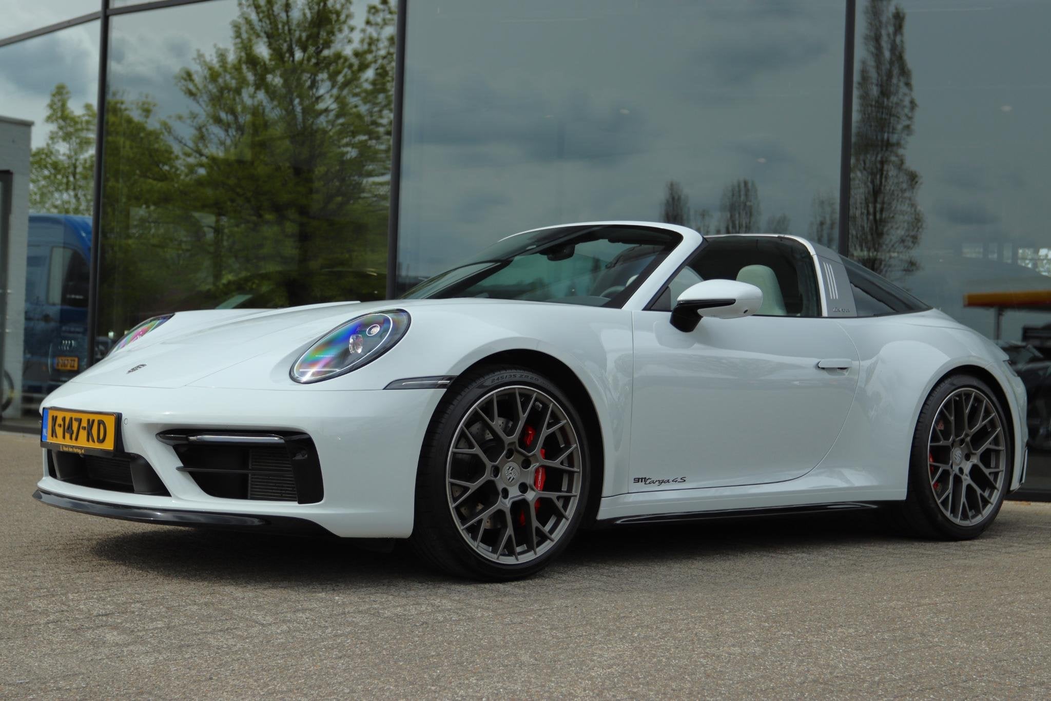 Porsche 911 Targa 4S 3.0 450 PK 992 ORIG NL | SPORTDESIGN |, Auto's, Automaat, Gebruikt, Euro 6, Cabriolet