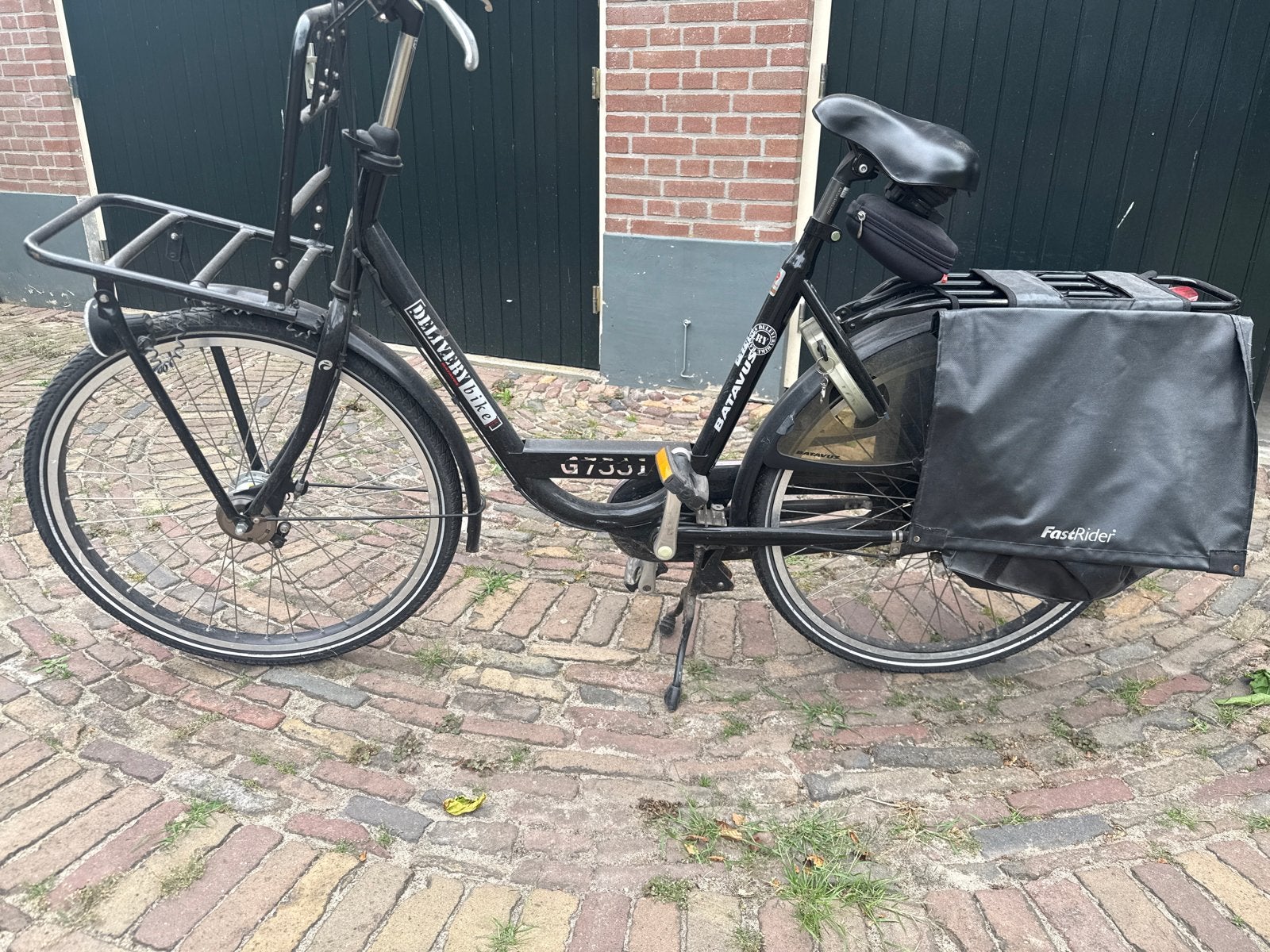 Batavus Delivery Bike - Stevige Transportfiets met Voordrage, Gebruikt, Goederen, Trommelrem, Ophalen