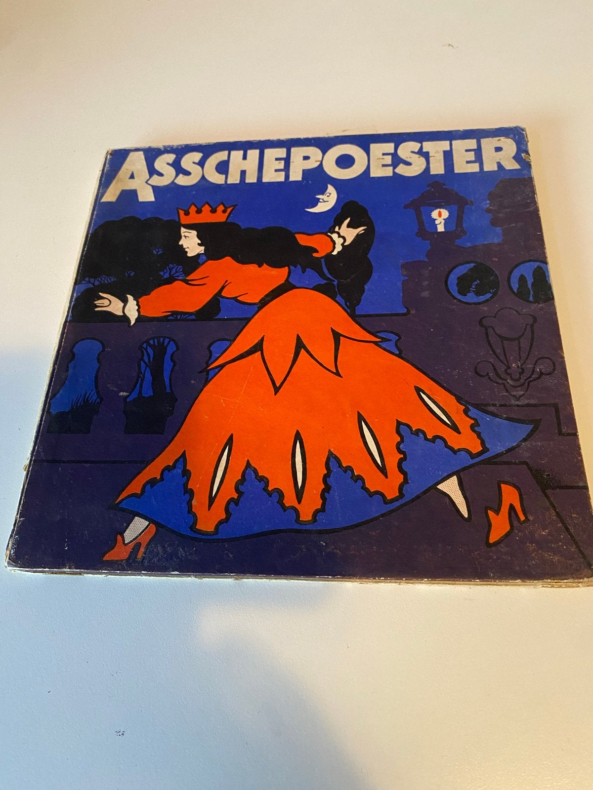 Vintage Assepoester sprookjesboek Gebr. Funke - Küpper, Ophalen of Verzenden, Gelezen