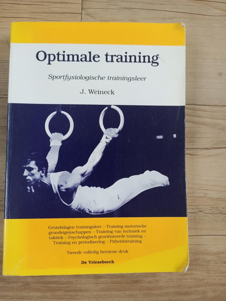 Optimale training sportfysilologische trainingsleer boek, Ophalen of Verzenden, Alpha, Gelezen, HBO