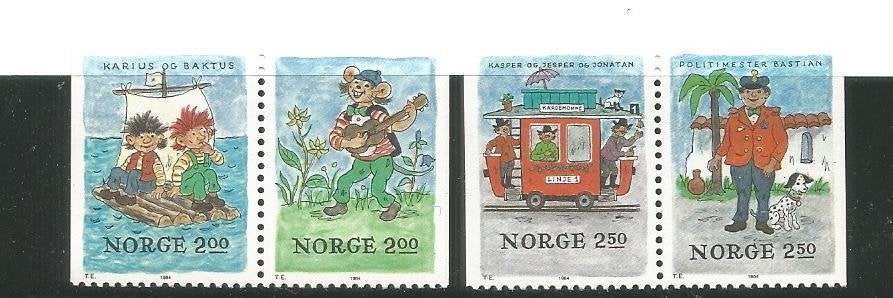 Noorwegen Mi. 914/917, Ophalen of Verzenden, Noorwegen, Postfris