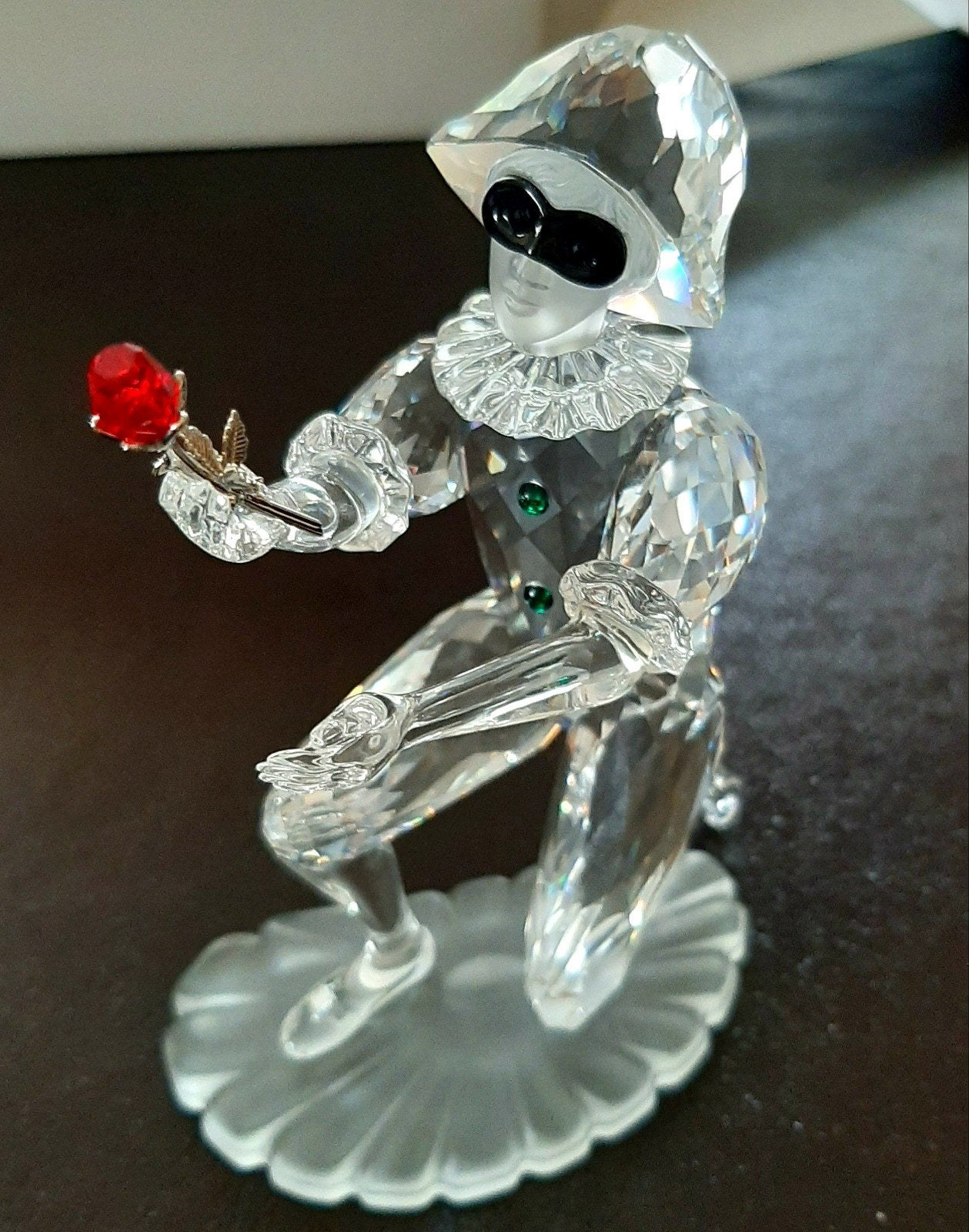 Swarovski Harlekijn jaarstuk 2001, Ophalen of Verzenden, Zo goed als nieuw, Figuurtje