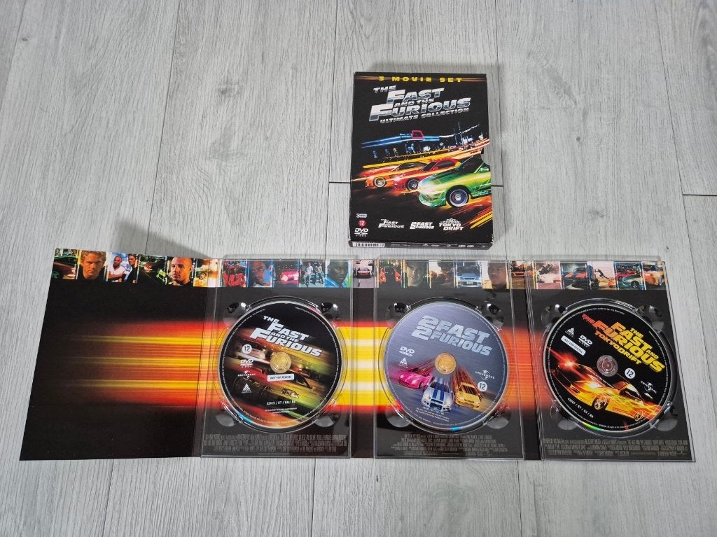 The Fast and the Furious ultimate collection dvd, Vanaf 12 jaar, Ophalen of Verzenden, Zo goed als nieuw, Actie