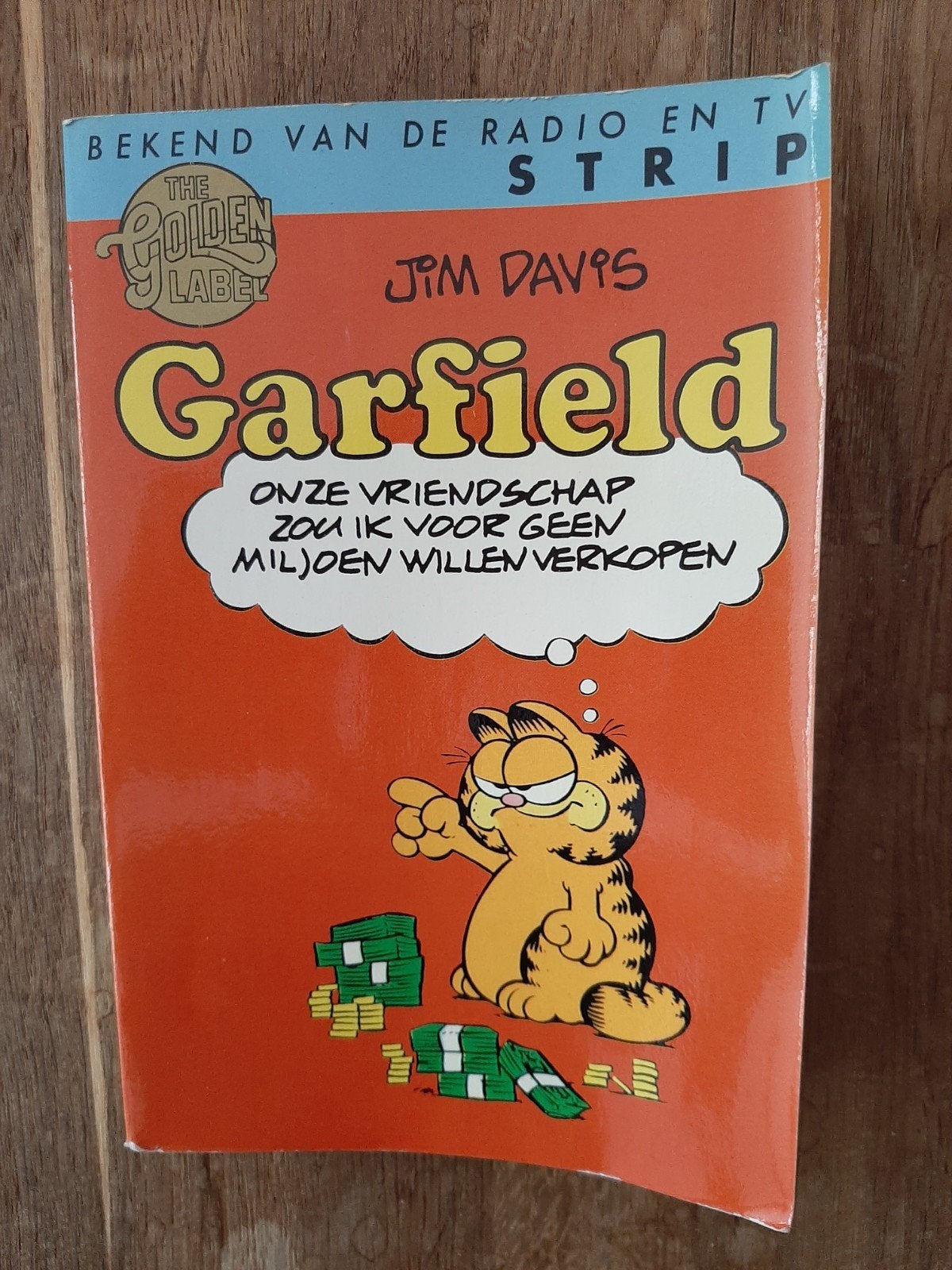 Garfield stripboek - Jim Davis., Boeken, Stripboeken, Eén stripboek, Ophalen of Verzenden, Gelezen, Jim Davis
