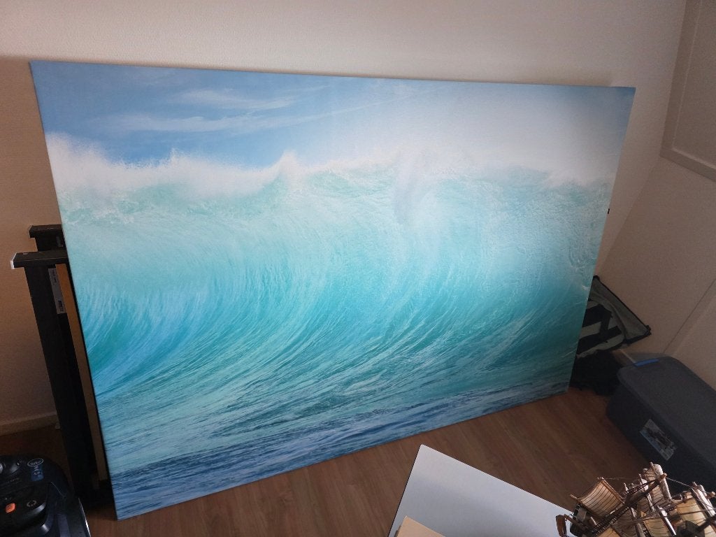 Grote Ikea poster golf, Ophalen, Zo goed als nieuw, A1 t/m A3, Dier of Natuur