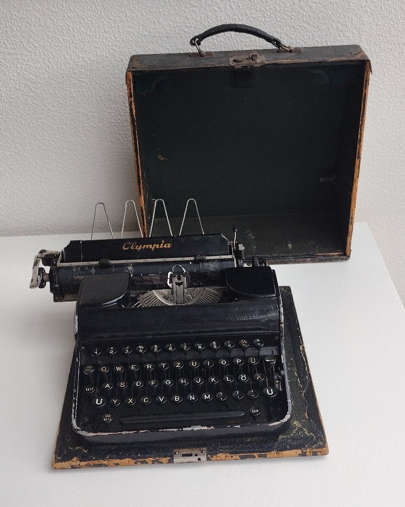retro typemachine, Verzamelen, Retro, Ophalen, Huis en Inrichting