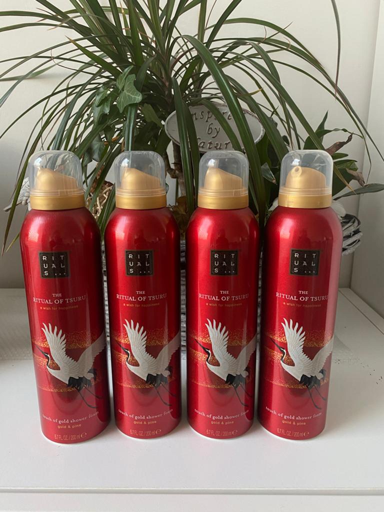 Rituals The Ritual of Tsuru Douchegel - Gold & Pine, Ophalen of Verzenden, Nieuw, Bad & Douche