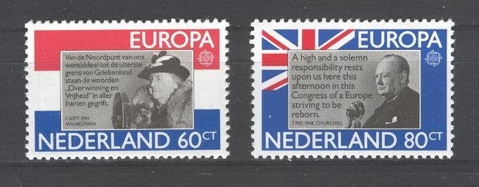 3733 - Nederland NVPH 1207/1208 postfris , Europa CEPT ,, Postzegels en Munten, Verzenden, Na 1940, Postfris